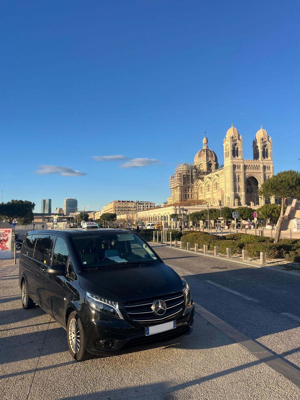 Taxi Marseille — Cathédrale Sainte-Marie-Majeure